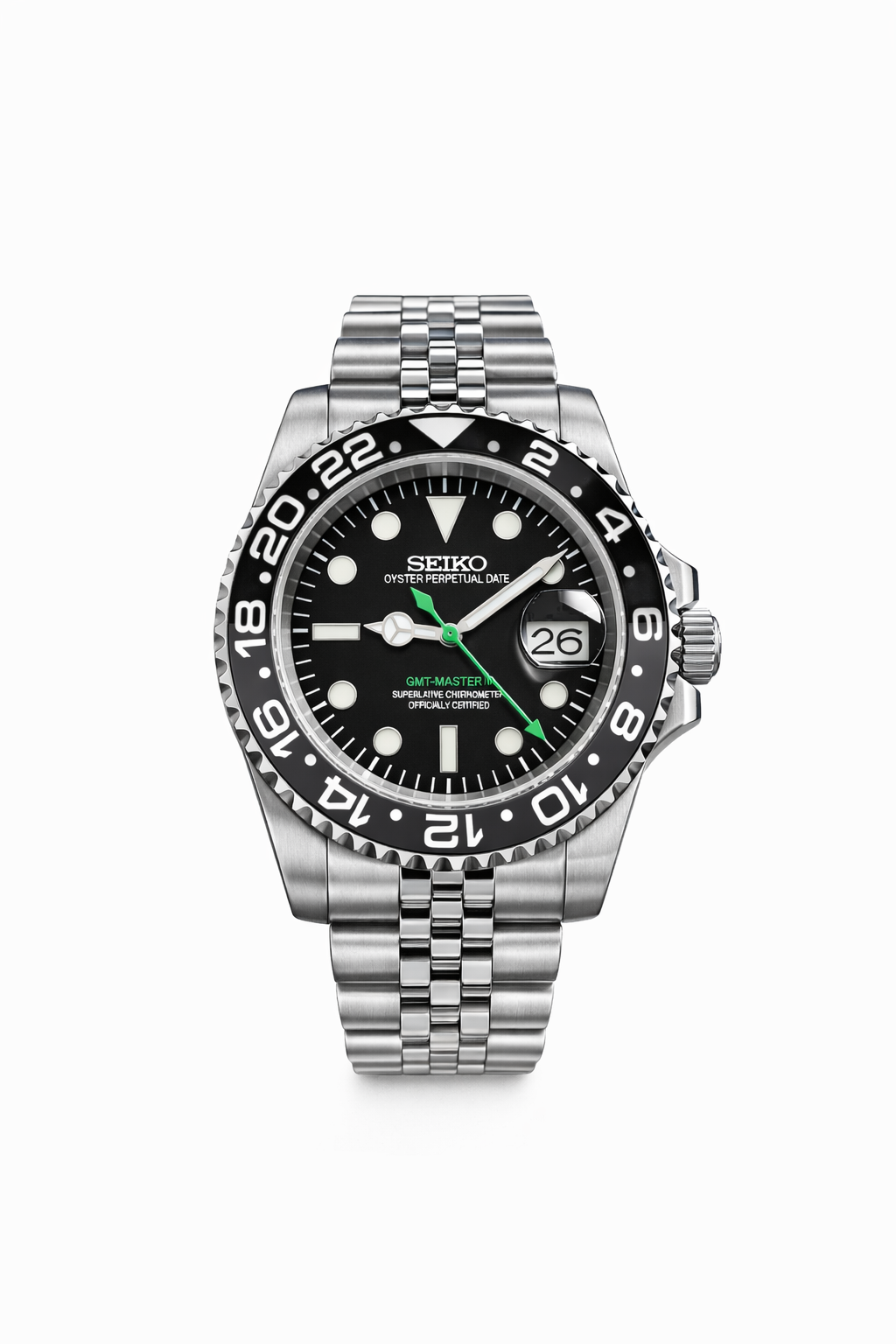 GMT two tone `Bruce Wayne` 40mm - NH35