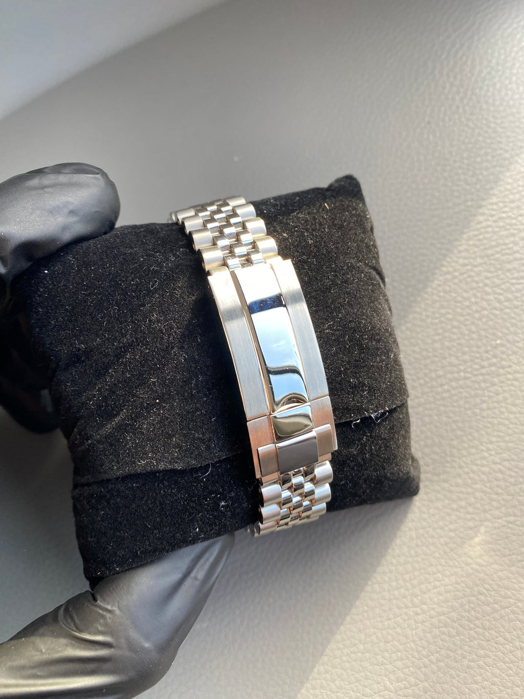 Blue Roman numeral Seikojust mod - 36mm