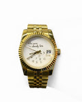 ‘Who cares I’m already late’ gold Seikojust mod 36mm